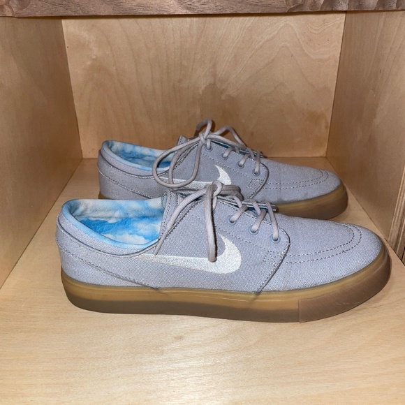 Nike Stefan Janoski Light Blue Sneakers - Like New - W8.5/M7/EU40 - Picture 4 of 7